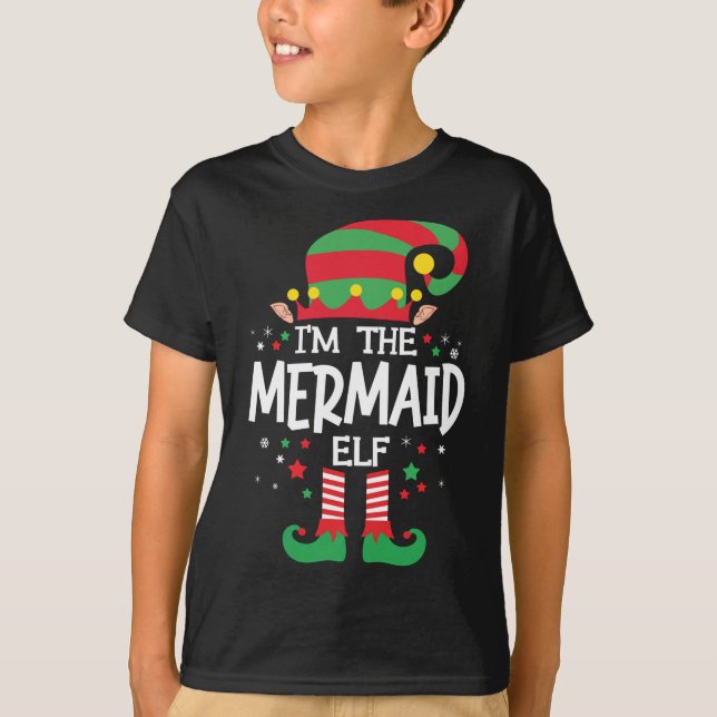 Camiseta Soy el memere Elf, Navidades cómicos Pajama (Anverso)