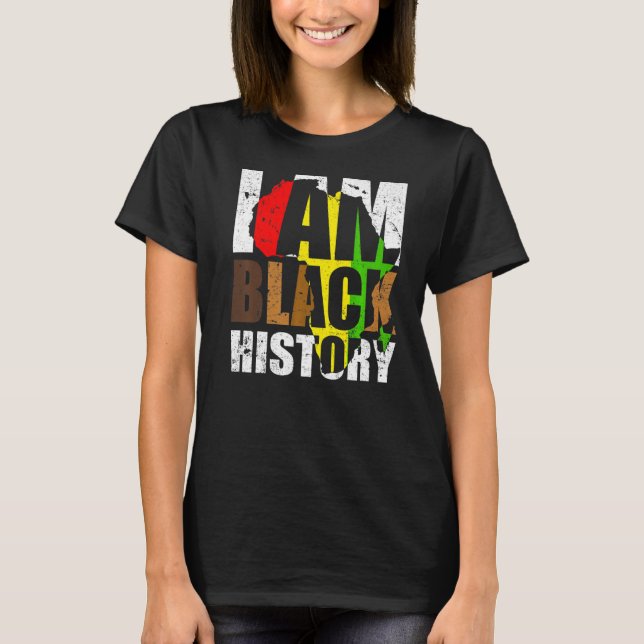 Camiseta Soy el Mes de la Historia Negra 2023 Premio Americ (Anverso)