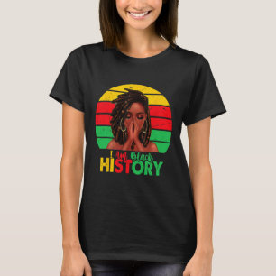 Camiseta Soy el Mes de la Historia Negra Afroamericano June
