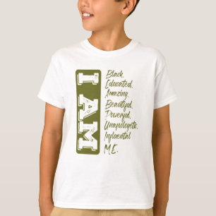 Camiseta Soy el Mes de la Historia Negra Chica Magia
