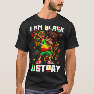 Camiseta Soy el Mes de la Historia Negra Chicos Dabbing Chi