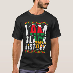Camiseta Soy el Mes de la Historia Negra del Orgullo Africa