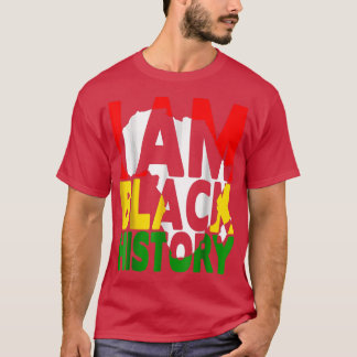 Camiseta Soy el Mes de la Historia Negra del Orgullo Africa
