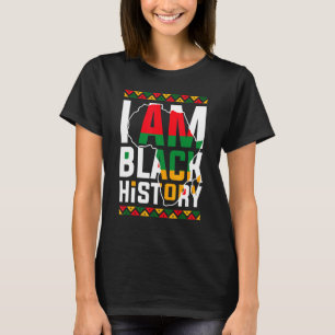 Camiseta Soy el Mes de la Historia Negra del Orgullo Africa