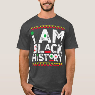 Camiseta Soy el Mes de la Historia Negra del Orgullo Africa