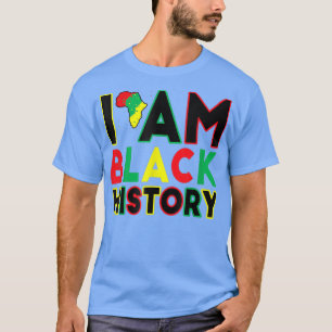Camiseta Soy el Mes de la Historia Negra del Orgullo Africa