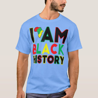 Camiseta Soy el Mes de la Historia Negra del Orgullo Africa