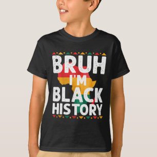 Camiseta Soy el Mes de la Historia Negra del Orgullo Africa