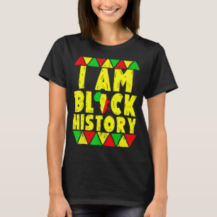 Camiseta Soy el mes de la historia negra, el orgullo afroam