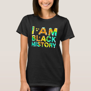 Camiseta Soy el mes de la historia negra, la cosecha afroam