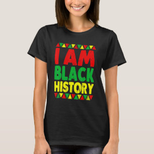 Camiseta Soy el mes de la historia negra Melanin BLM Orgull