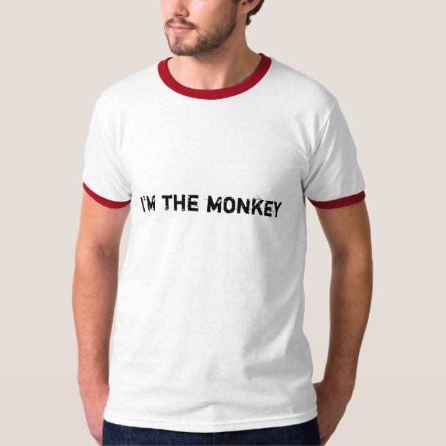 Camiseta Soy el mono (Anverso)
