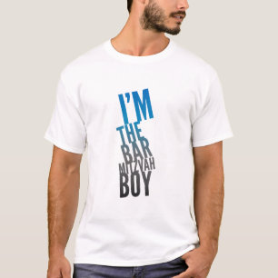 Camiseta Soy el muchacho de Mitzvah de la barra