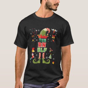 Camiseta Soy el Navidad de Enfermeras de RN Sujeto Sueño Fe