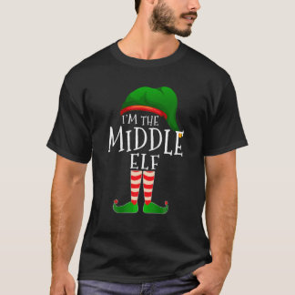 Camiseta Soy el Navidad del grupo familiar de media edad