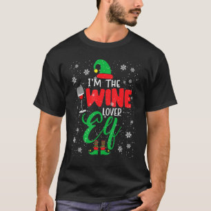 Camiseta Soy el Navidad Elf de Wine Elf Bebe Wine Fami