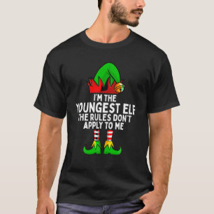 Camiseta Soy el Navidad más joven de la familia con pareja 