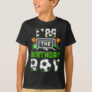 Camiseta Soy El Niño Cumpleañero Familia De Fútbol Partido 