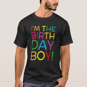 Camiseta Soy el niño de cumpleaños 1