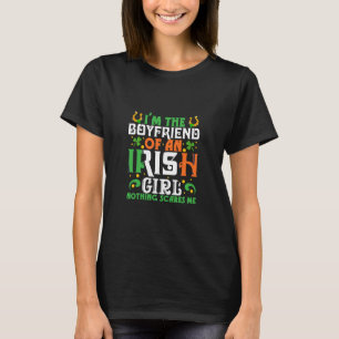 Camiseta Soy El Novio De Un Chica Irlandés Nada Da Miedo