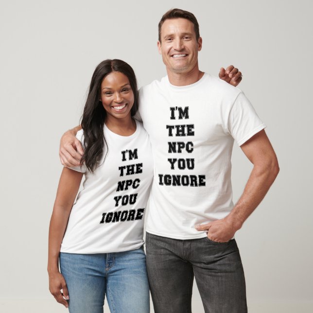 Camiseta Soy el NPC que ignoras (Unisexo)