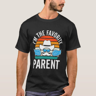 Camiseta Soy el padre favorito Papá Padres Papá Mamá Papá L