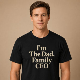 Camiseta Soy El papá, CEO de la familia