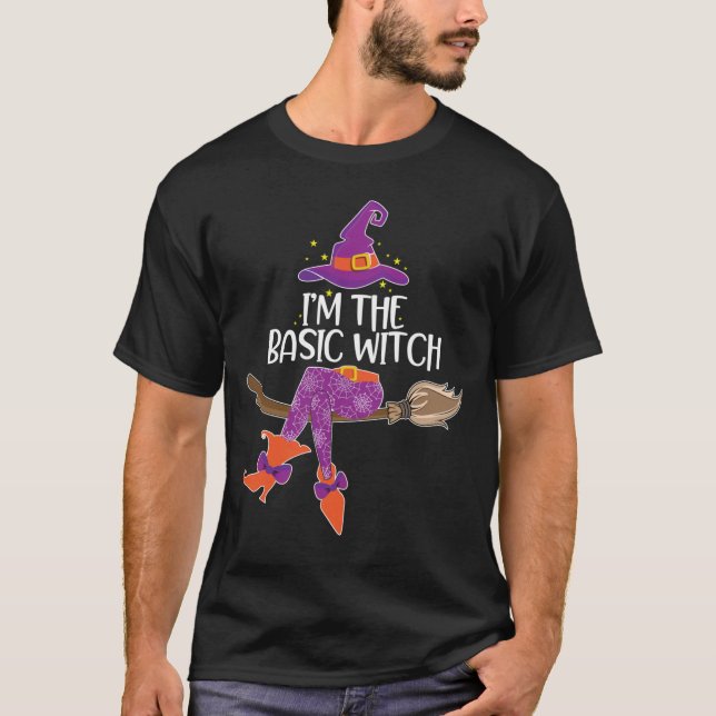 Camiseta Soy el partido básico de Brujas de Halloween (Anverso)