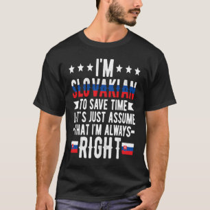 Camiseta Soy el patrimonio eslovaco Eslovaquia Roots Slovak