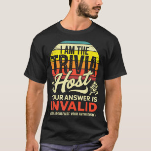 Camiseta Soy el presentador de trivia - Juego de trivia div