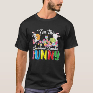 Camiseta Soy el profesor asistente Bunny Cute Assistant Tea