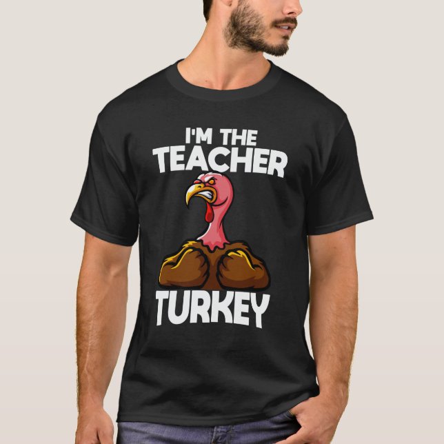 Camiseta Soy el profesor de Acción de Gracias de la Familia (Anverso)