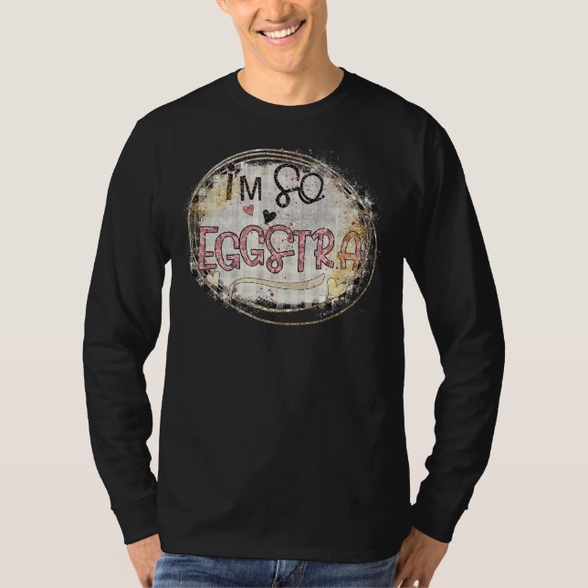 Camiseta Soy el profesor de Motivación Eggstra Easter E (Anverso)