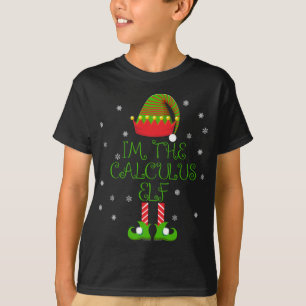 Camiseta Soy el profesor gracioso de Calculo Elf Xmas