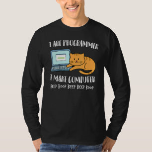 Camiseta Soy El Programador Hago Que La Computadora Soneva