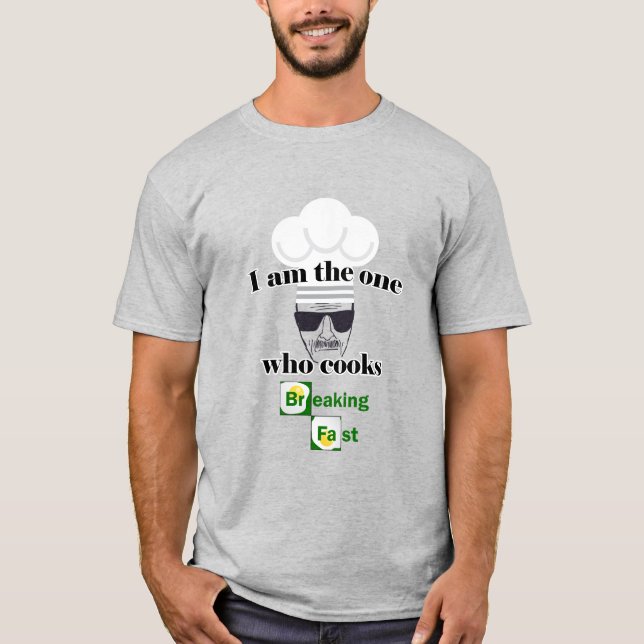 Camiseta Soy el que cocina - Parodia divertida (Anverso)
