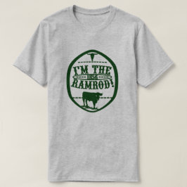 Camiseta ¡Soy el RAMROD! Oval Dark Green 1856