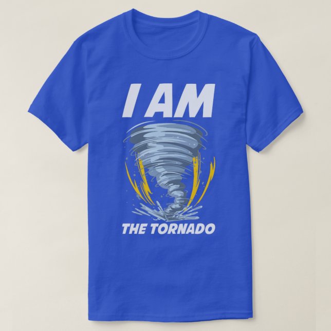 Camiseta Soy El Regalo De Meteorología Graciosa De Tornado (Diseño del anverso)