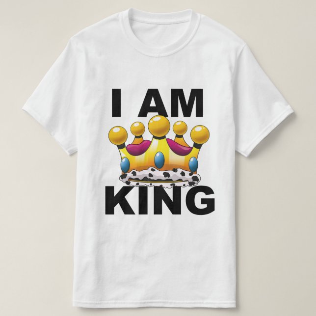 Camiseta Soy el Rey (Diseño del anverso)