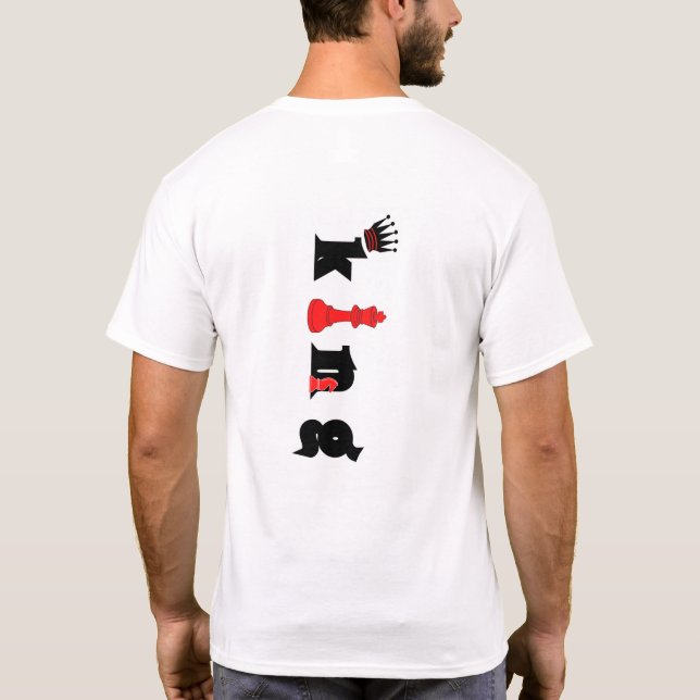 Camiseta ¡Soy el Rey! (Reverso)
