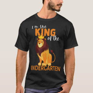 Camiseta Soy el rey del león de jardín de infancia de vuelt