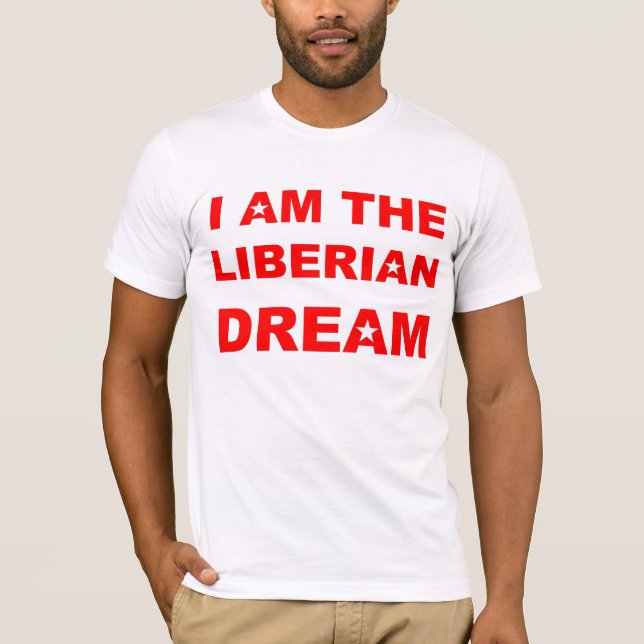 CAMISETA SOY EL SUEÑO LIBERIANO (Anverso)