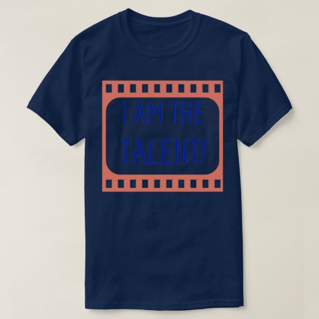 Camiseta Soy el talento (Diseño del anverso)