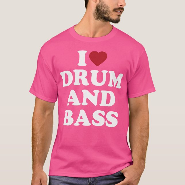 Camiseta Soy El Tambor Del Corazón Y El Bass (Anverso)