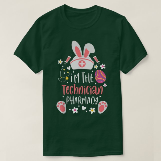 Camiseta Soy el Técnico de Farmacia Farmacéutico Farmacéuti (Diseño del anverso)