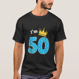 Camiseta Soy el tema del Rey Cuto de cumpleaños 50 años B D