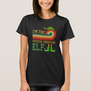 Camiseta Soy el terapeuta físico Elf Fiesta de Navidad coin