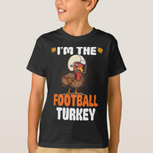 Camiseta Soy el Thankfu de Acción de Gracias Feliz de Fútbo