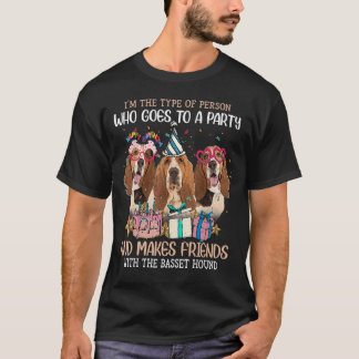 Camiseta Soy el tipo de persona que va a un Fiesta y a un M