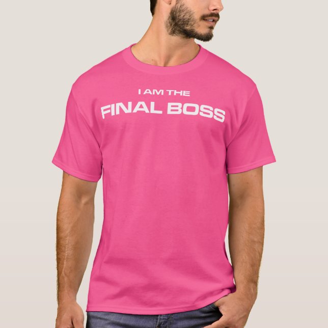 Camiseta Soy El Último Jefe Mma Kickboxing (Anverso)